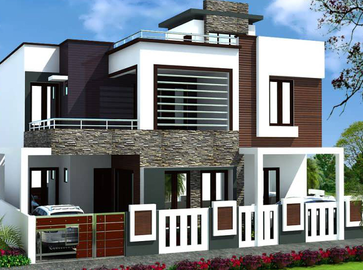 باسازی مدرن و شیک ساختمان نمای بیرونی و داخلی با بهترین متریال 